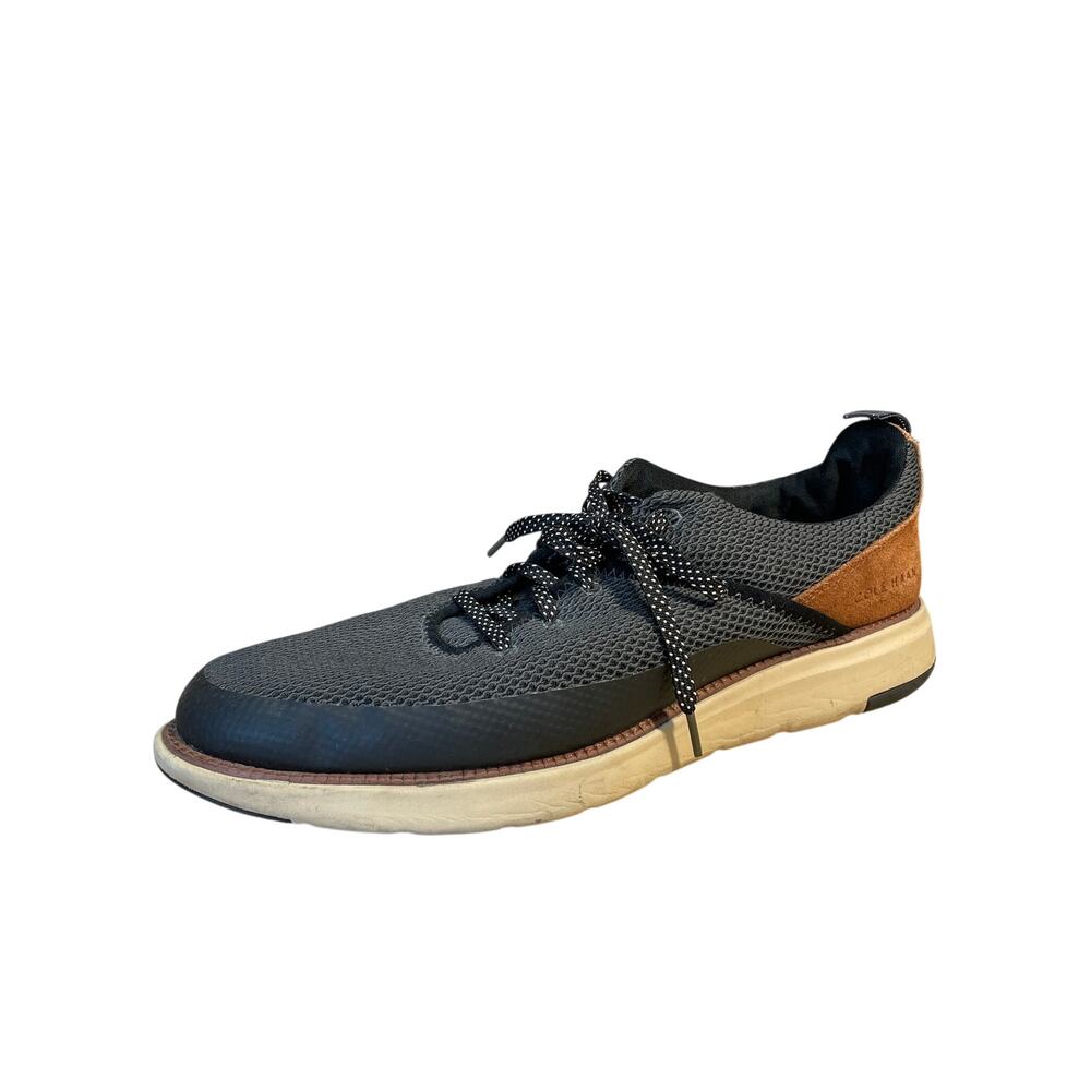 Cole Haan Grand Atlantic Men's Black Lace Up Casual Sneaker Shoes Size 12M